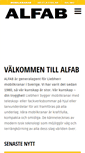 Mobile Screenshot of alfab.se