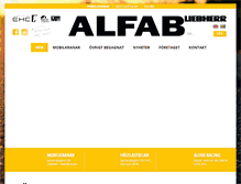 Tablet Screenshot of alfab.se